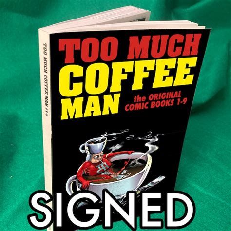 Too Much Coffee Man - Etsy