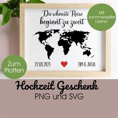 Plotterdatei HOCHZEIT Png Svg Personalisiertes Etsy De