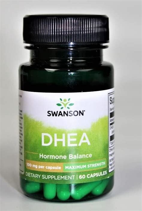 SWANSON DHEA 100 Mg 60 Capsules