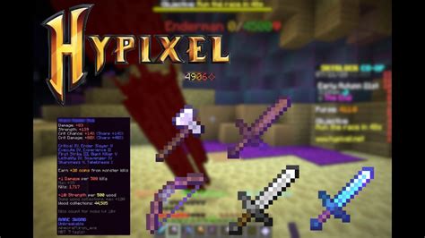 The Best Early Game Weapons Hypixel Skyblock Youtube