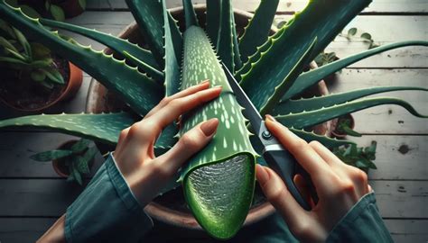 C Mo Cortar Las Hojas De Aloe Vera