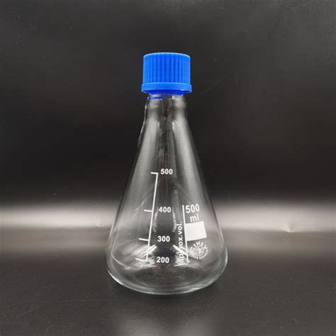 Simax Erlenmeyer Flask With Screw Cap Instrument Scientific Center