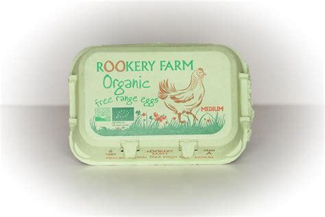 Organic Free Range Eggs Medium Pack Of 2 Rookery Farm Turmeric