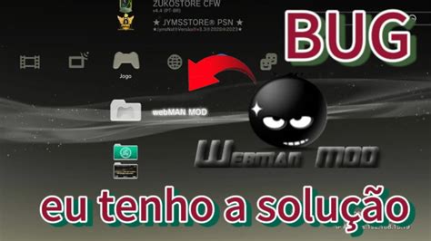 Problema Ao Instalar O Webman Ps Cfw Evilnat Youtube