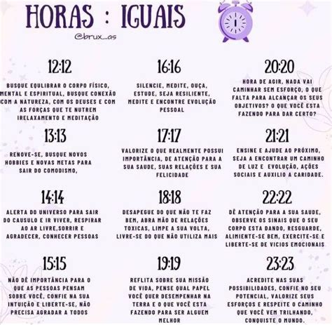 36 Ideias De Horas Iguais Horas Iguais Horas Iguais Significado🌷