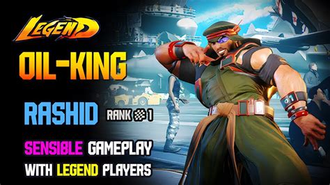 SF6 Oil King RASHID 1 RANK Vs MARISA GUILE DEEJAY Ranked Match