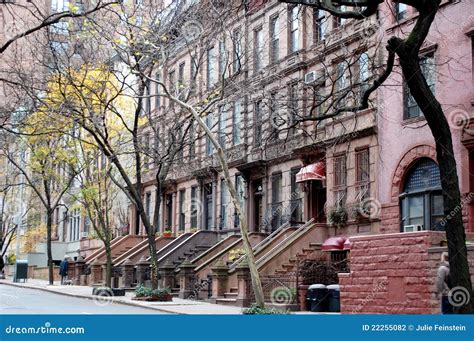 Brownstones On The Upper West Side Editorial Photography Image 22255082