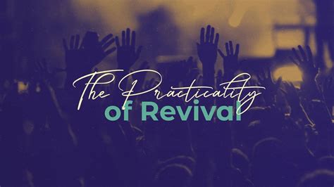 The Practicality Of Revival Pastor Kris Palmer Youtube