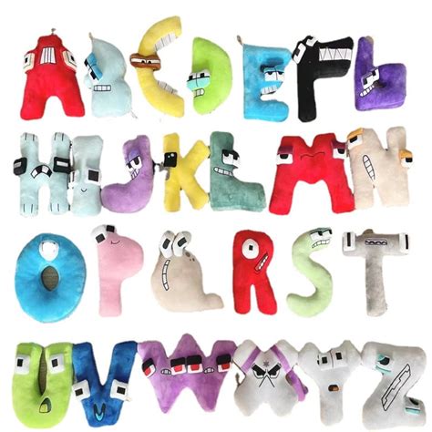 Letter Alphabet Lore Plush Toy 75 Inch Alphabet Lore Plushies Stuffed