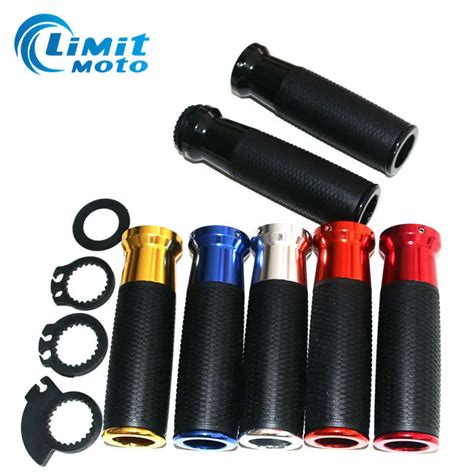 CNC Multi Color Motorcycle 3 Adjust Grips 22MM Aluminum Alloy Handlebar