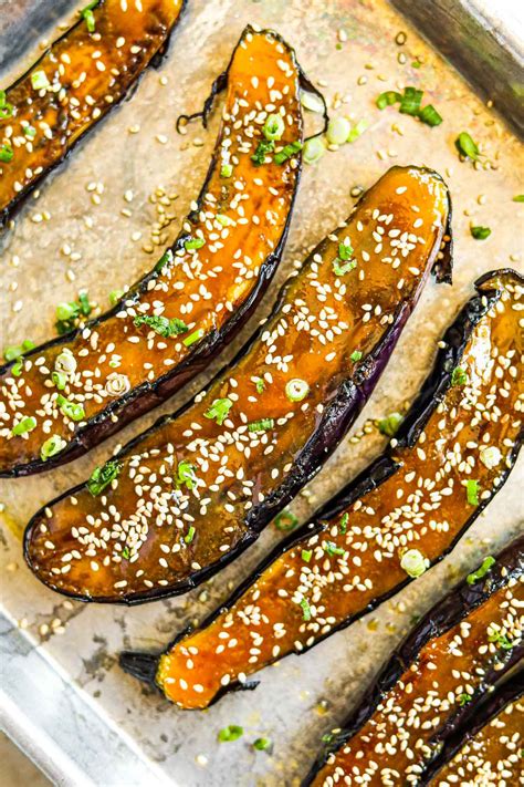 Miso Glazed Japanese Eggplant Nasu Dengaku The Heirloom Pantry