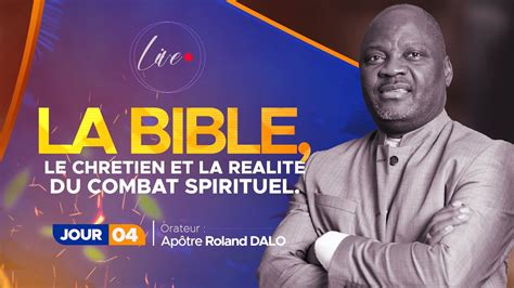 LIVE Séminaire Biblique Jours 4 Apôtre Roland Dalo HOME YouTube