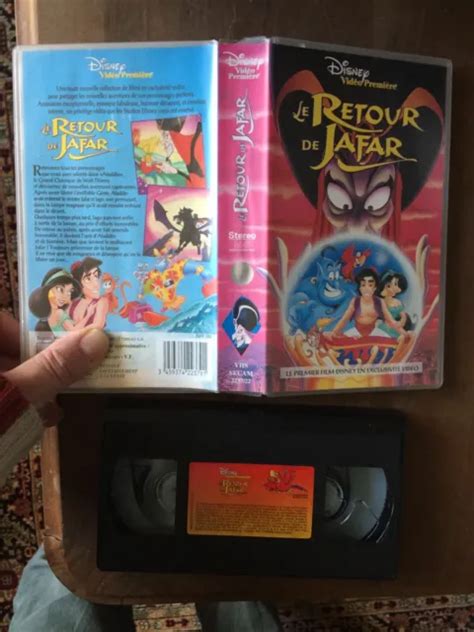 CASSETTE VIDEO VHS DESSIN ANIME Aladdin Le Retour De Jafar 1 EUR 3 00