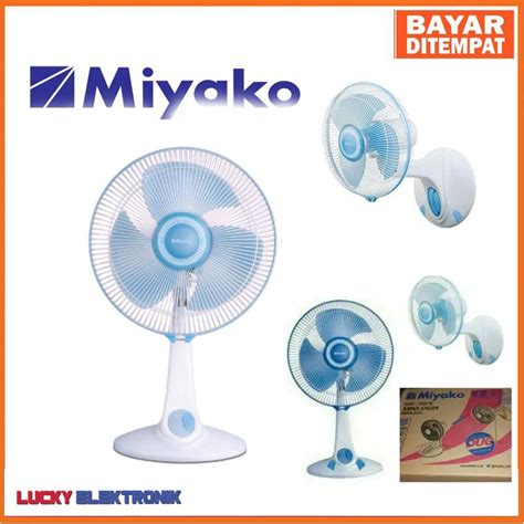 Miyako Kad B Kipas Angin Meja Kipas Angin Duduk Desk Fan Miyako