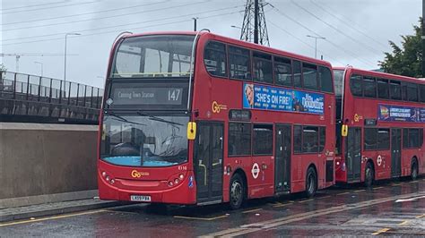 Recent Transfer Weird Motor Bus Journey Blue Triangle Route 147