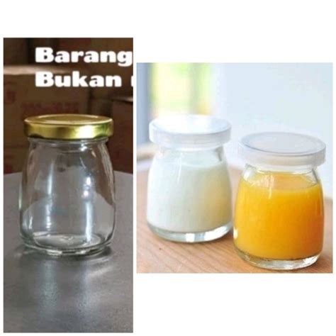 Jual Toples Ml Toples Kaca Ml Botol Pudding Ml Botol Jar Kaca