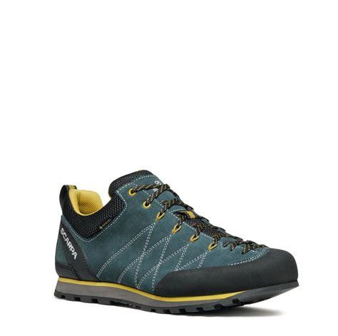 Scarpa Crux GTX Zustiegsschuhe Petrol Mustard Kaufland De