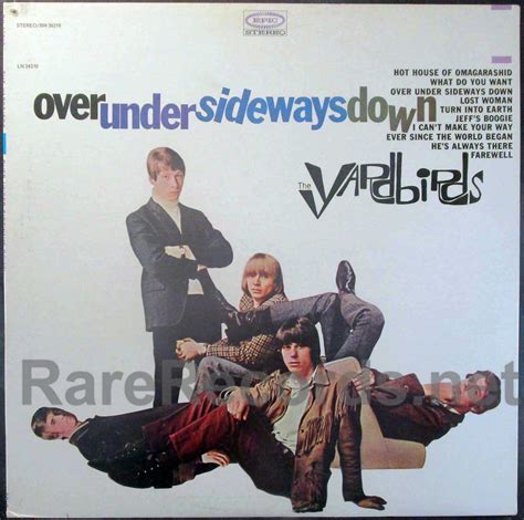 Yardbirds Over Under Sideways Down Sealed Stereo Lp