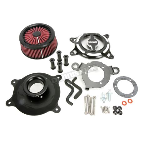 Vance Hines Black Contrast VO2 Blade Air Cleaner 40391 Dennis Kirk