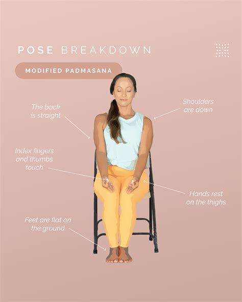 How To Do Modified Lotus Pose Padmasana For Chair Yoga Omstars