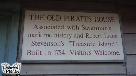 The Pirates’ House | Haunted Places | Savannah, GA 31401