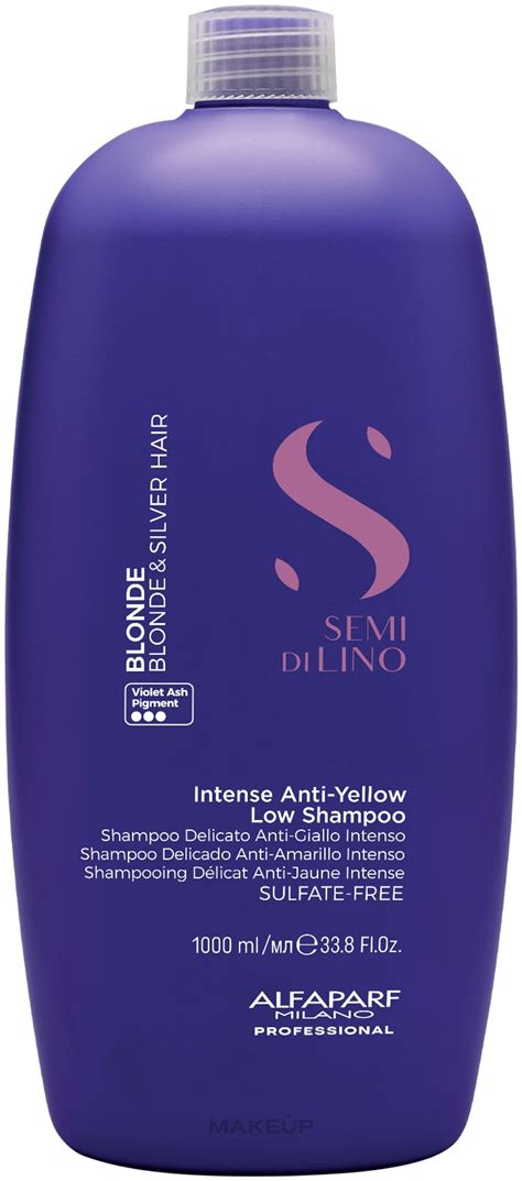 Alfaparf Milano Semi Di Lino Blonde Intense Anti Yellow Low Shampoo