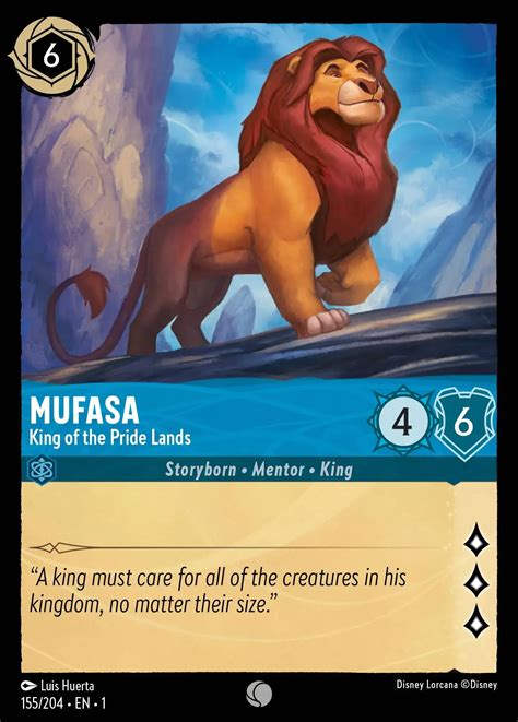 Mufasa - King of the Pride Lands | LorSpoiler