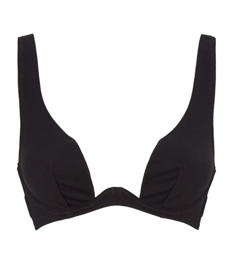 Myla Seamless Mesh Panel Plunge Bra Harrods Au