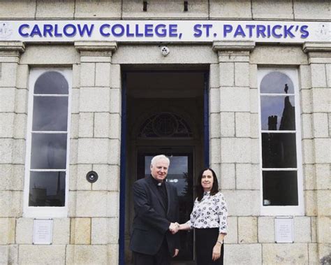 Picture Carlow College St Patricks Names Its First Female College