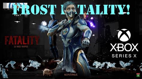 Mortal Kombat Beta How To Do Frost Kameo Fatality Mk Xsx Gameplay