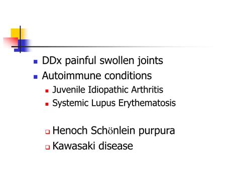 PPT Autoimmune Conditions And Painful Swollen Joints PowerPoint