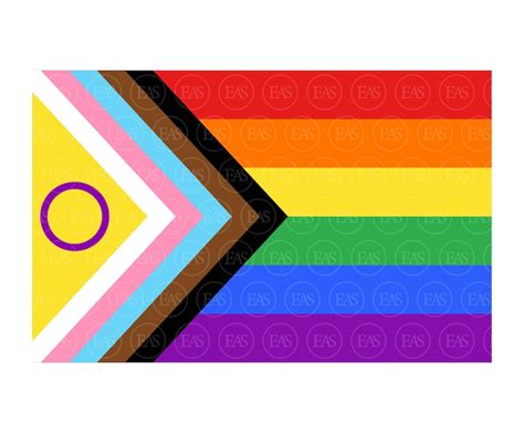 Lgbtq Intersex Inclusive Flag Svg Rainbow Flag Svg Lgbt Etsy Finland