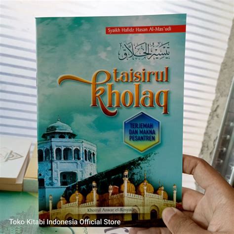 Jual Taisirul Kholaq Bahasa Dengan Terjemah Dan Makna Pesantren