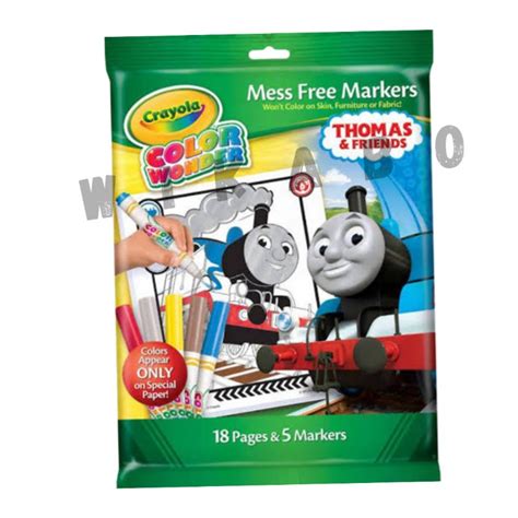 Jual Crayola Color Wonder Mess Free Coloring Thomas And Friends Shopee