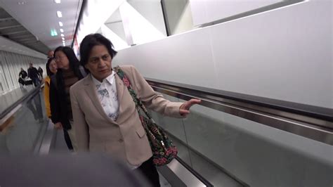 Aruna Hari Sharma At Munich Airport From Beijing By Air China Flight