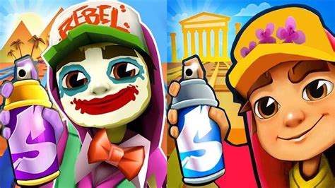 Subway Surfers Greece 2022 Pride Jake Vs Subway Surfers Cairo 2022