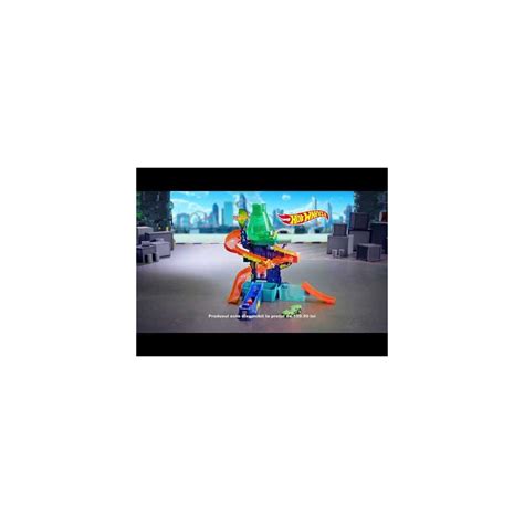 Circuit Hot Wheels Laboratorul Stiintific Color Splash Noriel