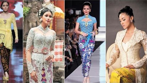 Model Kebaya Untuk Badan Kurus Dan Pendek Seputar Model