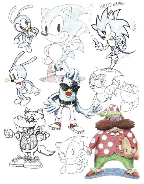 Sonic The Hedgehog Concept Art