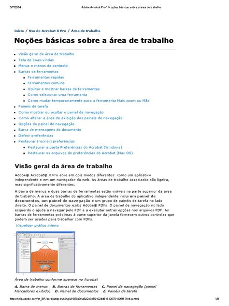 Pdf Adobe Acrobat Pro Noções Básicas Sobre A Área De Trabalho Dokumen Tips