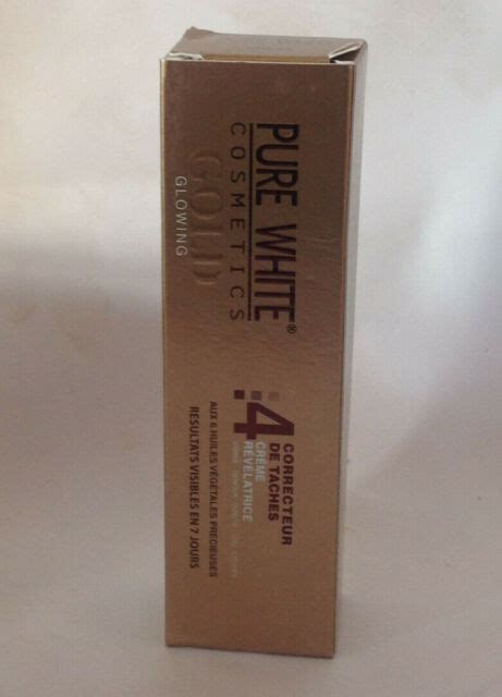 Pure White Cosmetics Gold Glowing Dark Spots Corrector Fade Cream G