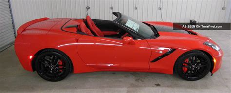 Chevrolet Torch Red Corvette Stingray Convertible 2014 3lt Z51