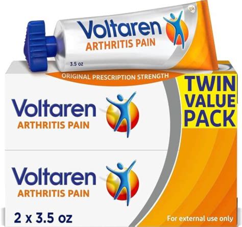 Arthritis Pain Reliever Topical Gel 2 X 3 53 Oz Twin Pack Value Exp 7 25 Ebay