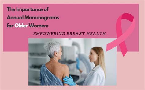 The Importance Of Annual Mammograms For Older Women Empowering Breast