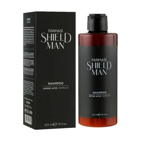 Чоловічий шампунь для волосся Farmasi Shield Man Shampoo, 225 мл ...