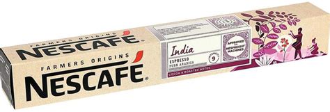 Nescafé Farmers Origins India Espresso 10 Cápsulas