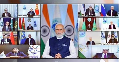 Sco Summit Pm Modi Makes Veiled Attack At Countries Supporting Cross Border Terror In Pak Pm