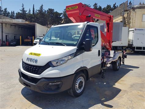 Iveco Daily Chassis With Palfinger P Axe Plus M Cherry Picker