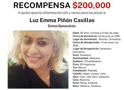 Ofrecen Recompensa De 200 Mil Para Localizar A Luz