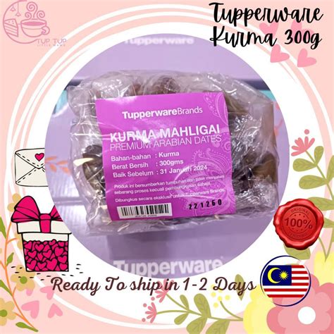 Tupperware Premium Arabian Dates Kurma Shopee Malaysia